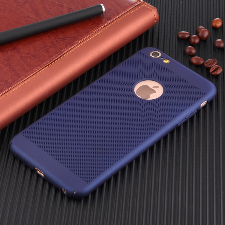 For iPhone 6 & 6s Lightweight Breathable Full Coverage PC Shockproof Protective Back Cover Case