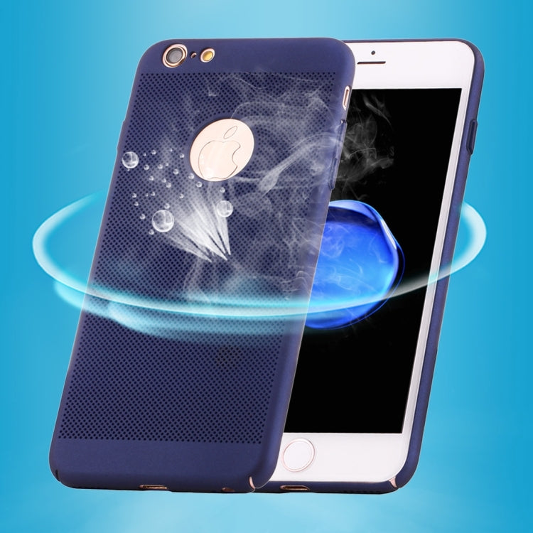 For iPhone 6 & 6s Lightweight Breathable Full Coverage PC Shockproof Protective Back Cover Case