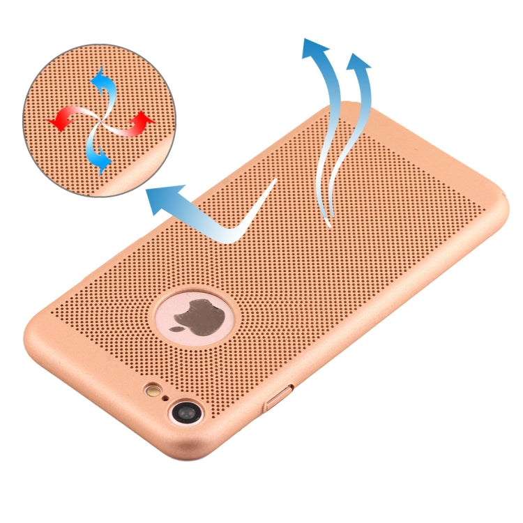 For iPhone 6 & 6s Lightweight Breathable Full Coverage PC Shockproof Protective Back Cover Case