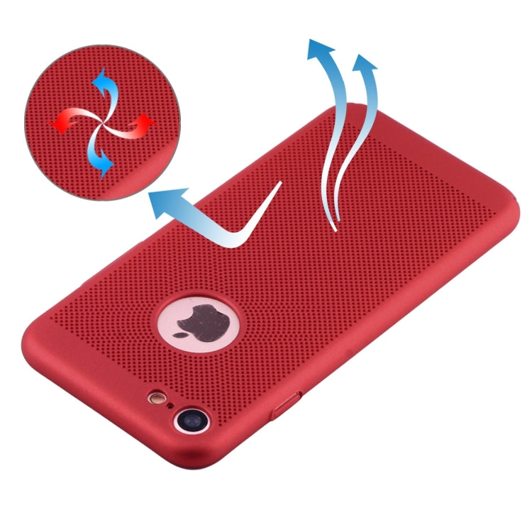 For iPhone 6 & 6s Lightweight Breathable Full Coverage PC Shockproof Protective Back Cover Case