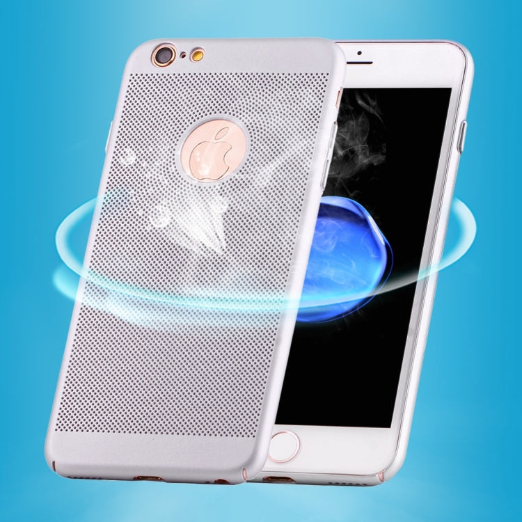 For iPhone 6 & 6s Lightweight Breathable Full Coverage PC Shockproof Protective Back Cover Case