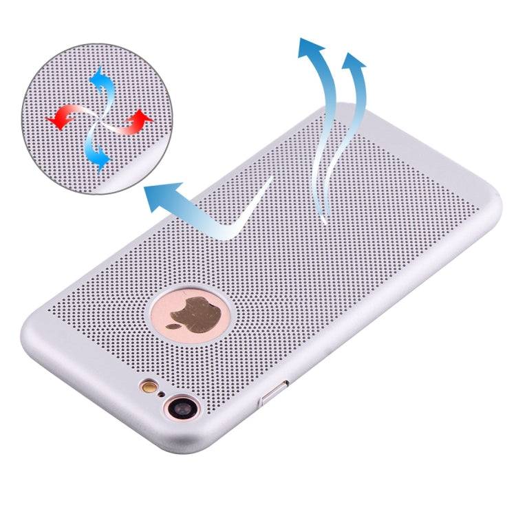 For iPhone 6 & 6s Lightweight Breathable Full Coverage PC Shockproof Protective Back Cover Case