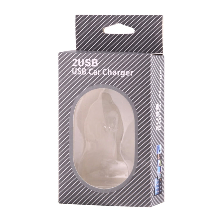 50 PCS Fashion Color Box Packing for 2 USB DC 12-24V Car Charger, Inner Size: 6.4cm x 1.6cm x 2.7cm