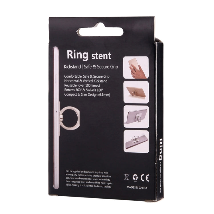 50 PCS Fashion Color Box Packing for 360 Degrees Rotatable Ring Phone Holder, Inner Size: 4.2cm x 3.7cm x 0.9cm