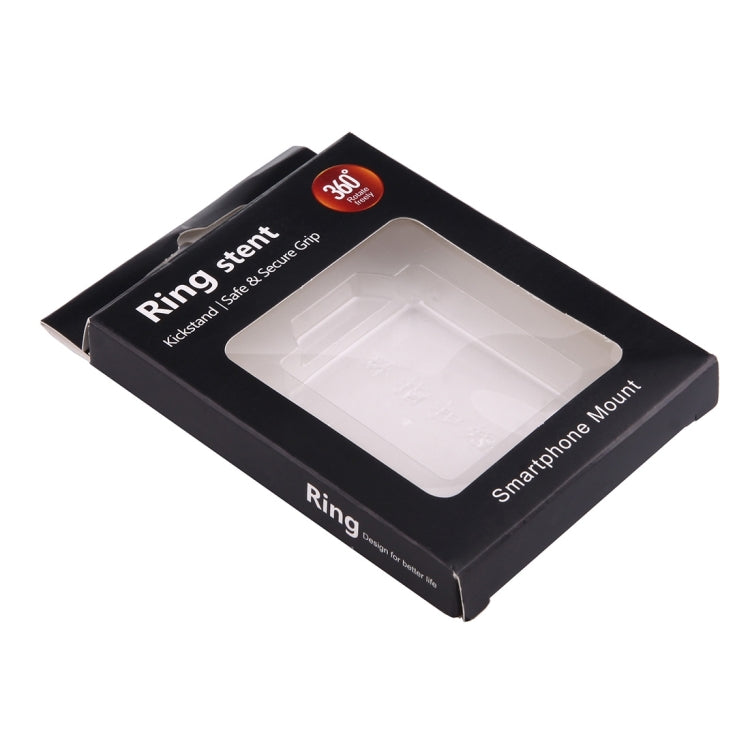 50 PCS Fashion Color Box Packing for 360 Degrees Rotatable Ring Phone Holder, Inner Size: 4.2cm x 3.7cm x 0.9cm
