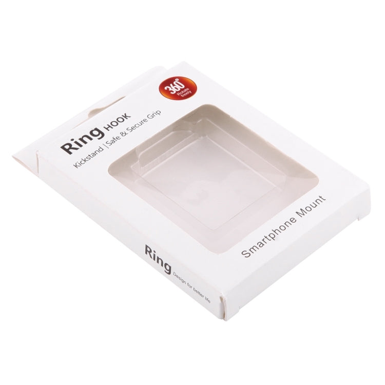 50 PCS Fashion Color Box Packing for 360 Degrees Rotatable Ring Phone Holder, Inner Size: 4.2cm x 3.7cm x 0.9cm