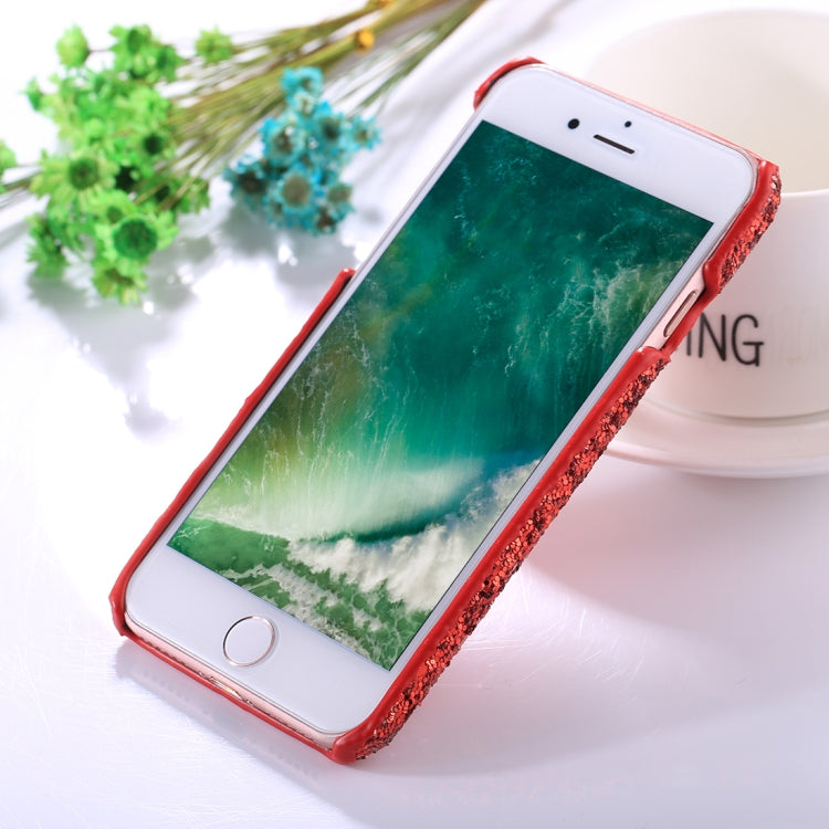 For iPhone 6 & 6s Colorful Sequins Paste Protective Back Cover Case