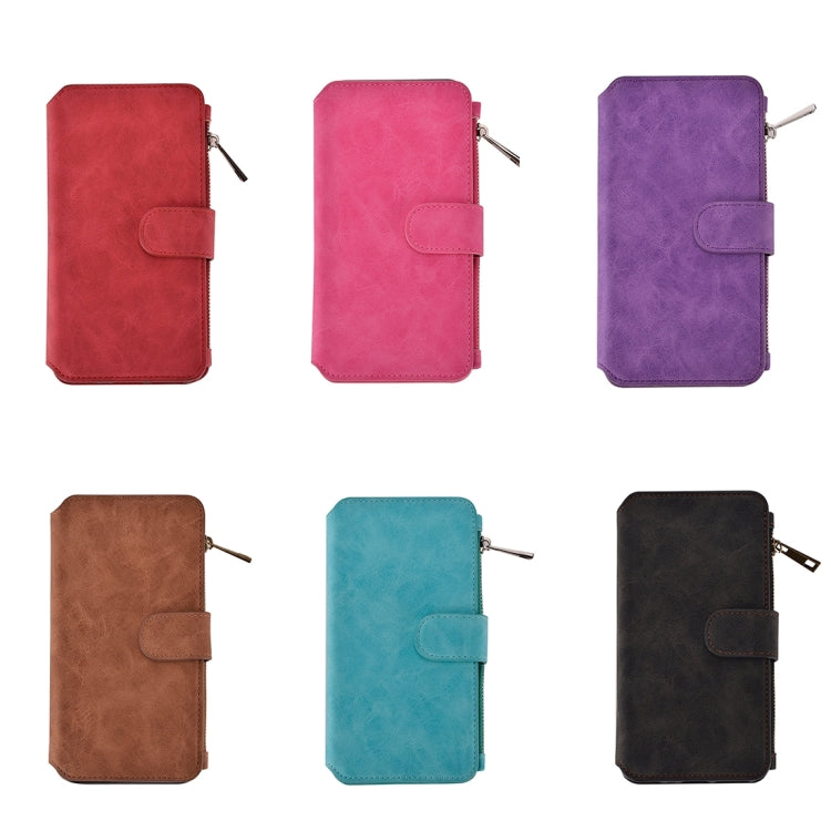 For iPhone 6 & 6s Wallet Style Horizontal Flip Leather Case with Crad Slots & Wallet & Photo Frame