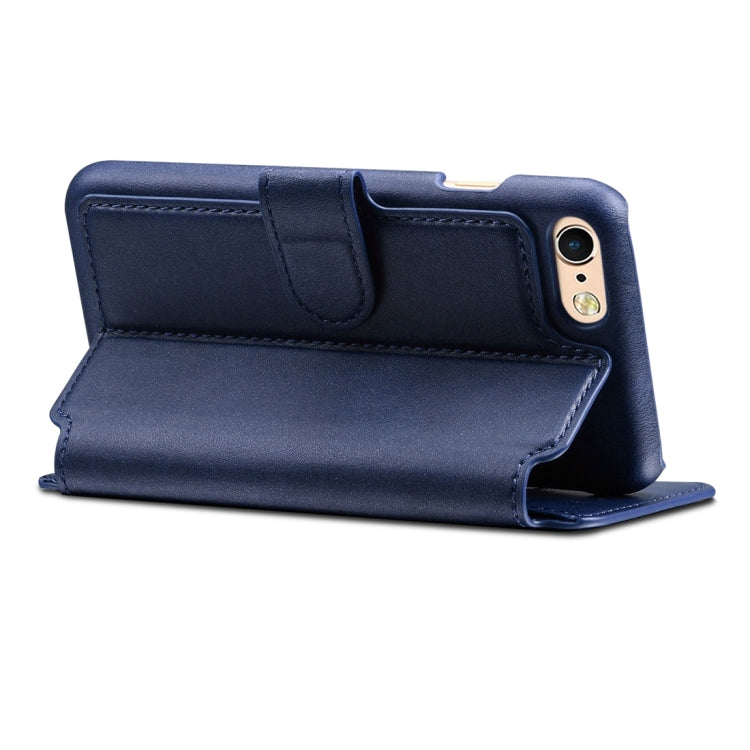 For iPhone 6 & 6s Cowhide Texture Horizontal Flip Leather Case with Holder & Card Slots & Wallet