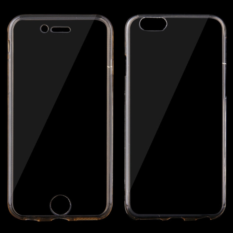 For iPhone 6 & 6s 0.75mm Double-sided Ultra-thin Transparent TPU Protective Case