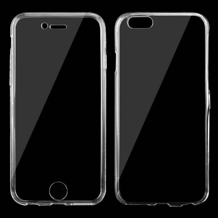 For iPhone 6 & 6s 0.75mm Double-sided Ultra-thin Transparent TPU Protective Case