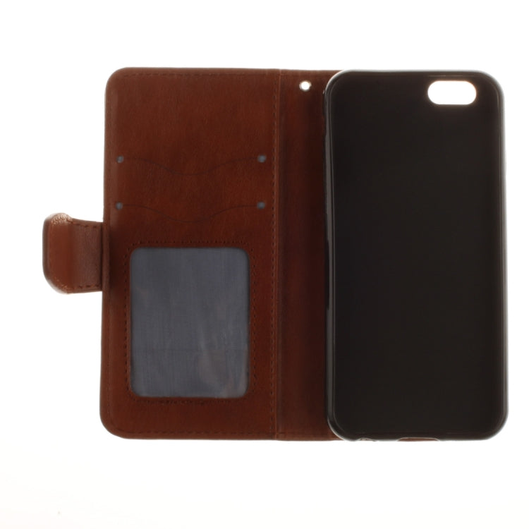 For iPhone 6 & 6s Embossed Floral Pattern Horizontal Flip Leather Case with Card Slots & Holder & Lanyard