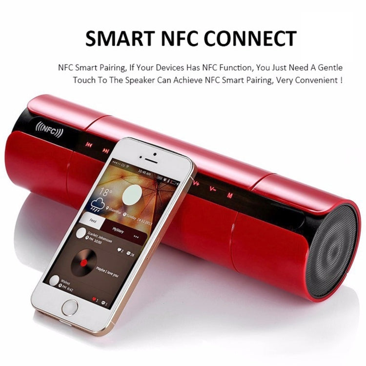 KR-8800 Portable NFC Bluetooth Stereo Speaker