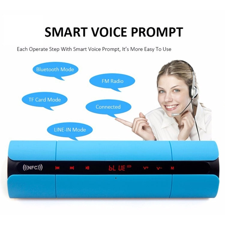 KR-8800 Portable NFC Bluetooth Stereo Speaker