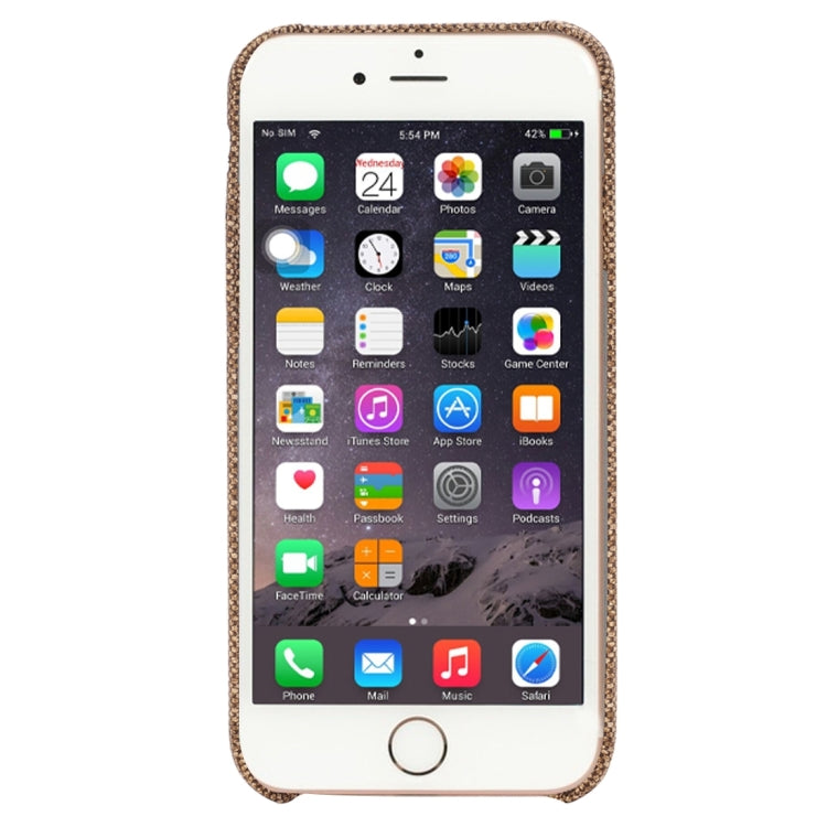 For iPhone 6 & 6s Jeans Pocket Texture Protective Back Case with Card Slot