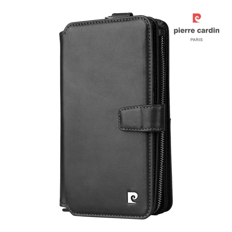 Pierre Cardin PCL-P33 Multi-function Zipper Mobile Phone Leather Case for iPhone 6 / 6s Plus / 7 Plus