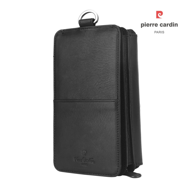 Pierre Cardin PCL-P33 Multi-function Zipper Mobile Phone Leather Case for iPhone 6 / 6s Plus / 7 Plus