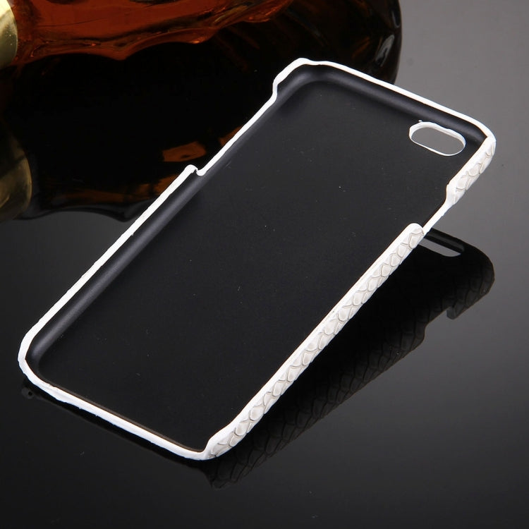 For iPhone 6 & 6s Snakeskin Texture Paste Skin PC Protective Case with Lion Head Holder