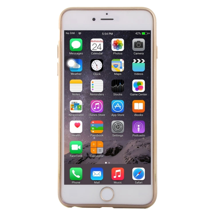 For iPhone 6 & 6s Diamond Texture Electroplating Diamond Encrusted TPU Protective Case