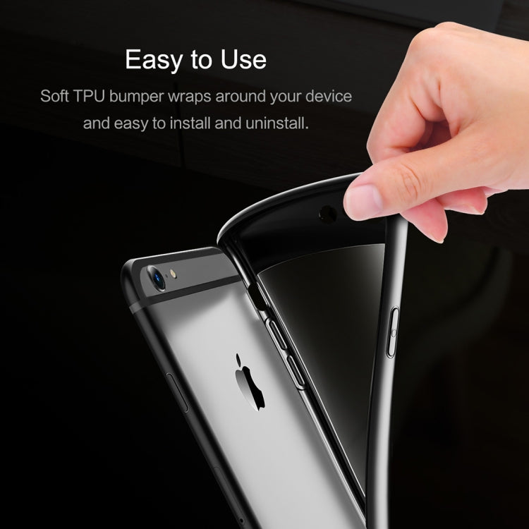 ROCK for iPhone 6 & 6s Ultra-thin TPU + PC Dropproof Protective Case Cover