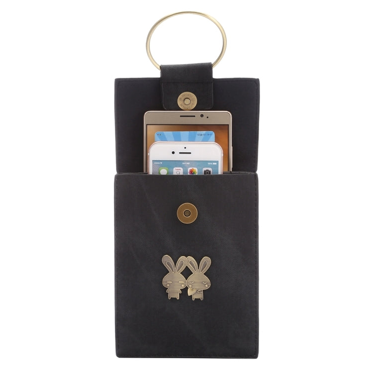 Multi-function Jeans Cloth Couple Style Universal Vertical Flip Leather Shoulder Bag with Card Slots for iPhone 7 & 7 Plus & 6 Plus & 6s Plus / Galaxy S9+ / S8+ / Note 8 & S7 / LG G5 / Huawei P8