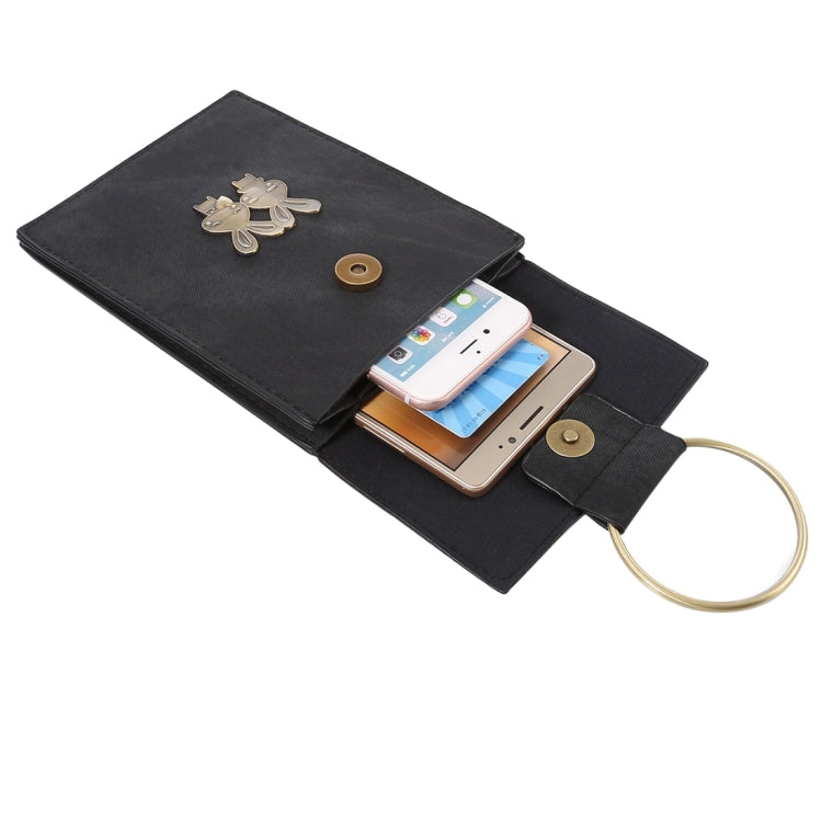 Multi-function Jeans Cloth Couple Style Universal Vertical Flip Leather Shoulder Bag with Card Slots for iPhone 7 & 7 Plus & 6 Plus & 6s Plus / Galaxy S9+ / S8+ / Note 8 & S7 / LG G5 / Huawei P8