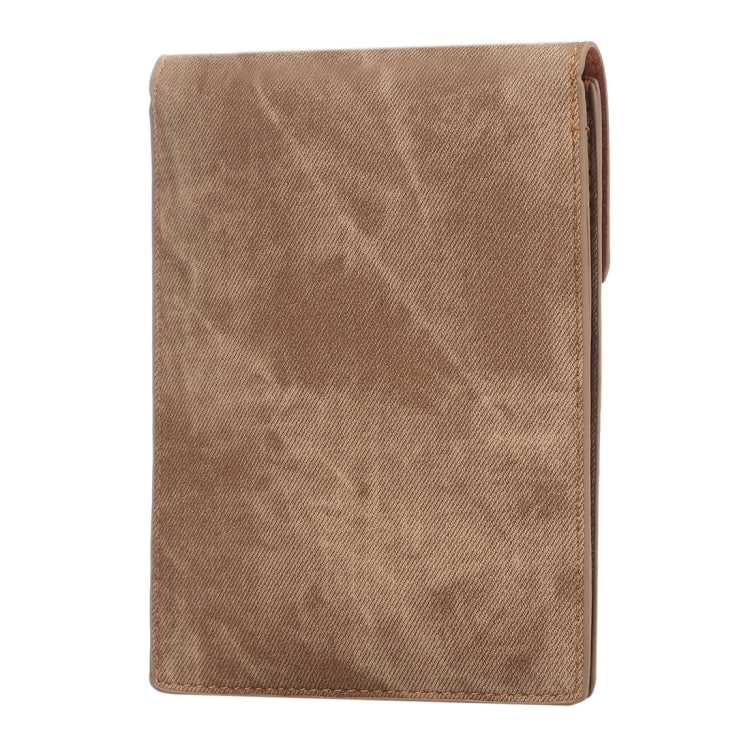 Multi-function Jeans Cloth Couple Style Universal Vertical Flip Leather Shoulder Bag with Card Slots for iPhone 7 & 7 Plus & 6 Plus & 6s Plus / Galaxy S9+ / S8+ / Note 8 & S7 / LG G5 / Huawei P8