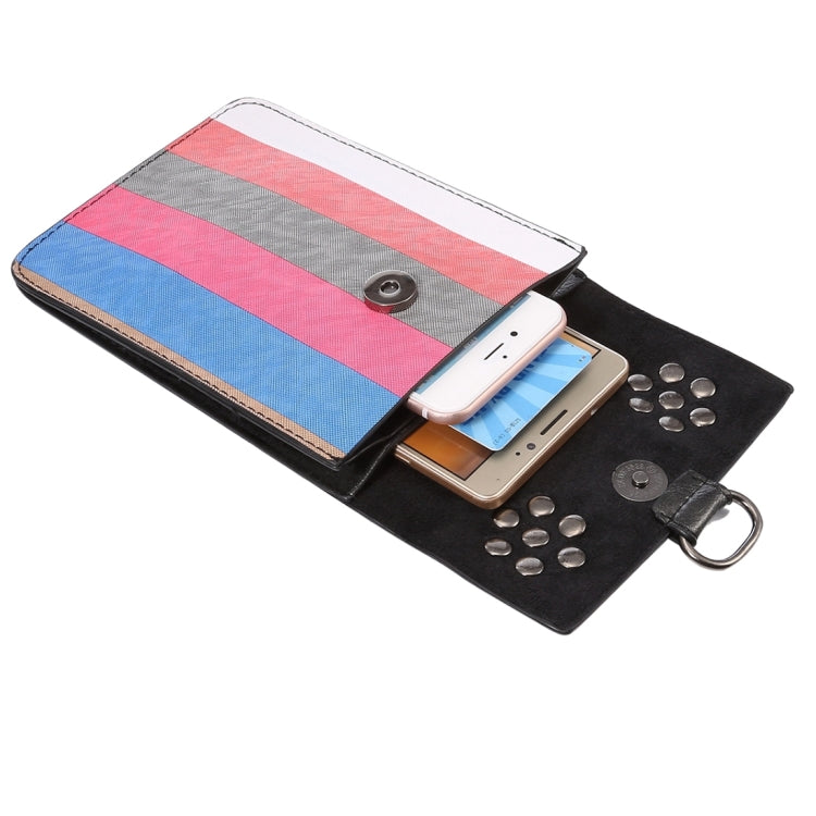 Multi-function Splice Universal Vertical Flip Leather Shoulder Bag with Card Slots for iPhone X & 7 & 7 Plus & 6 Plus & 6s Plus / Galaxy Note 8 & S7 Edge & S6 Edge+ / Sony Xperia Z5 / Huawei Mate 8