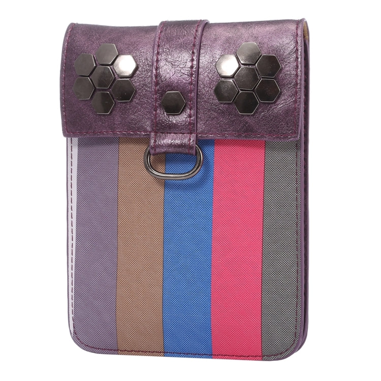 Multi-function Splice Universal Vertical Flip Leather Shoulder Bag with Card Slots for iPhone X & 7 & 7 Plus & 6 Plus & 6s Plus / Galaxy Note 8 & S7 Edge & S6 Edge+ / Sony Xperia Z5 / Huawei Mate 8