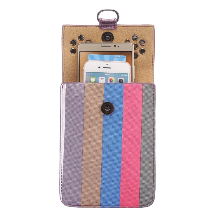 Multi-function Splice Universal Vertical Flip Leather Shoulder Bag with Card Slots for iPhone X & 7 & 7 Plus & 6 Plus & 6s Plus / Galaxy Note 8 & S7 Edge & S6 Edge+ / Sony Xperia Z5 / Huawei Mate 8