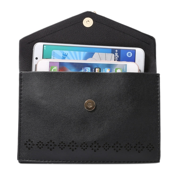 Multi-function Hollow Universal Vertical Flip Leather Shoulder Bag with Card Slots for iPhone 6 Plus & 6s Plus / Galaxy S7 Edge & S6 Edge+ / Sony Xperia Z5 / Huawei Mate 8