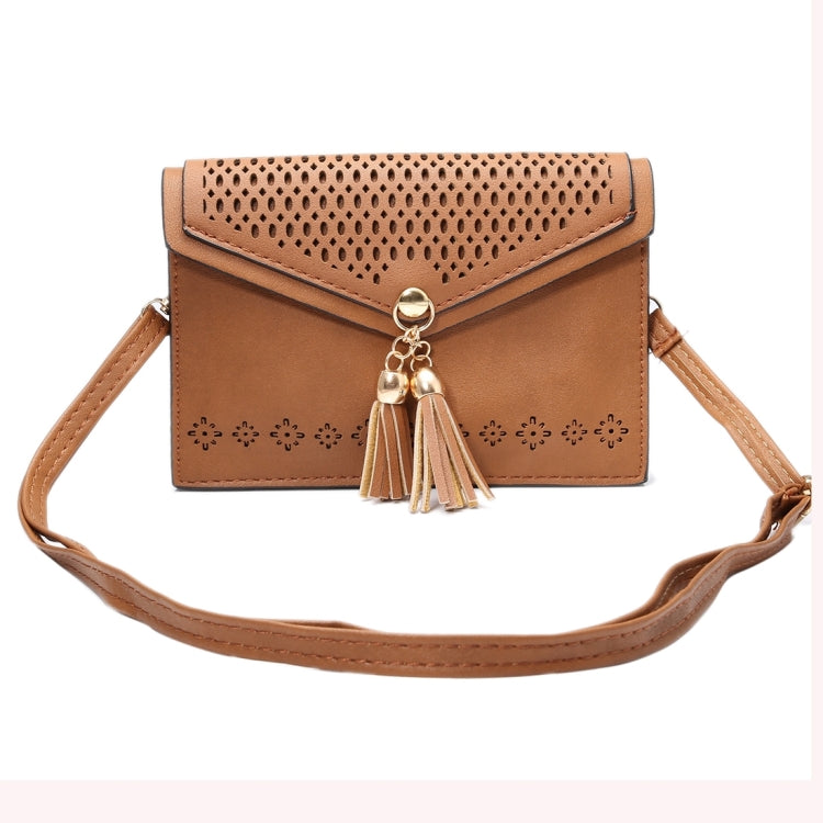 Multi-function Hollow Universal Vertical Flip Leather Shoulder Bag with Card Slots for iPhone 6 Plus & 6s Plus / Galaxy S7 Edge & S6 Edge+ / Sony Xperia Z5 / Huawei Mate 8