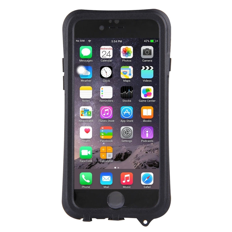 5 in 1 for iPhone 6 & 6s IP68 PC + TPU Sports Waterproof Protective Case with Touch ID Function,Water Resistant Depth: 2M