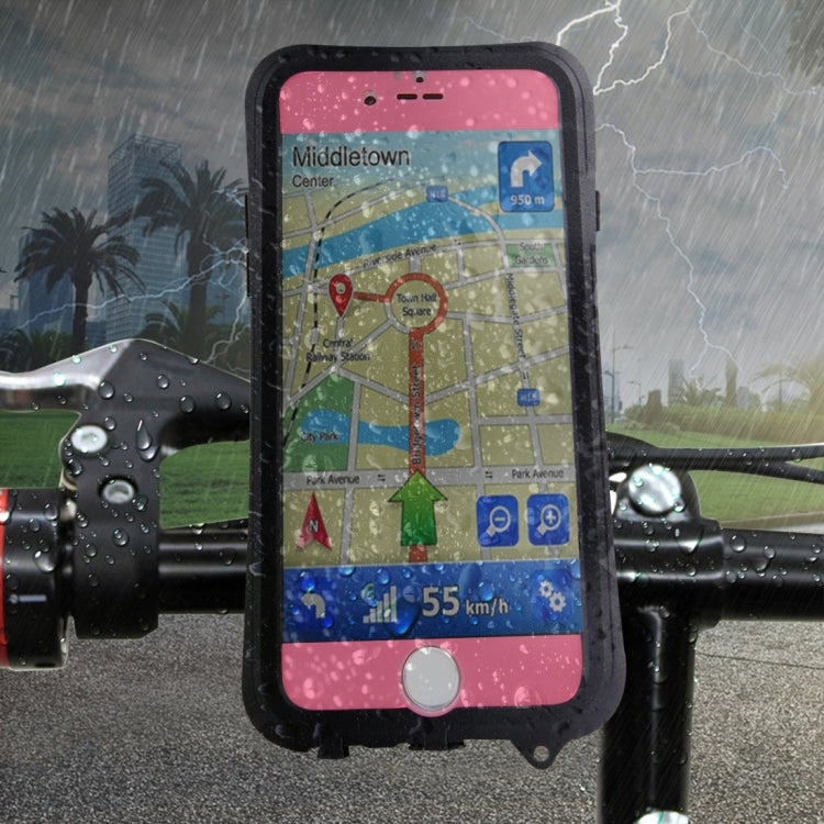5 in 1 for iPhone 6 & 6s IP68 PC + TPU Sports Waterproof Protective Case with Touch ID Function,Water Resistant Depth: 2M