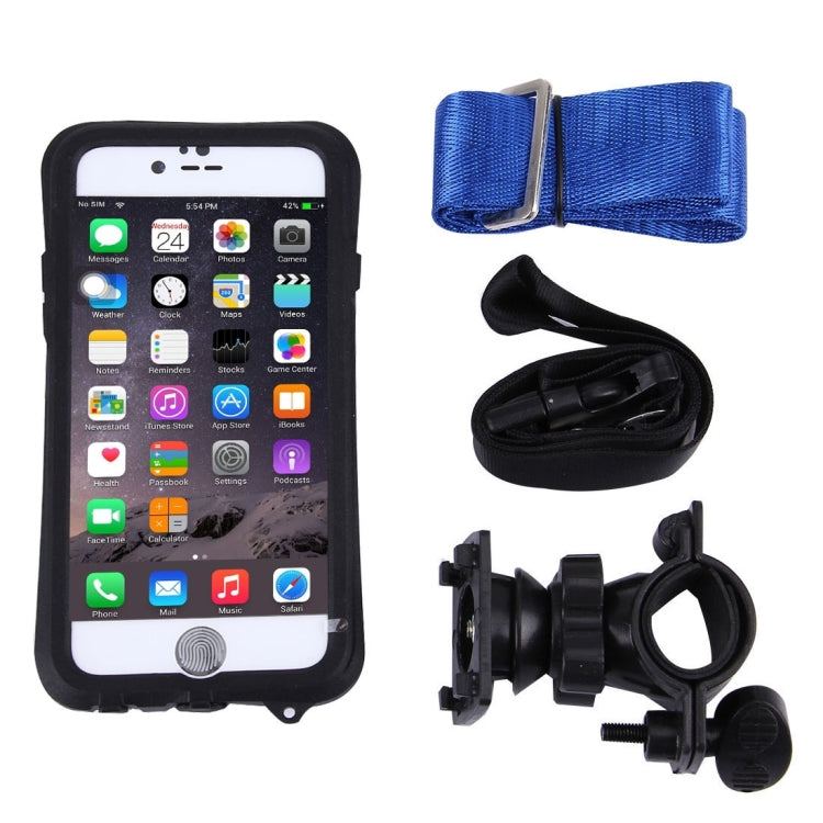 5 in 1 for iPhone 6 & 6s IP68 PC + TPU Sports Waterproof Protective Case with Touch ID Function,Water Resistant Depth: 2M