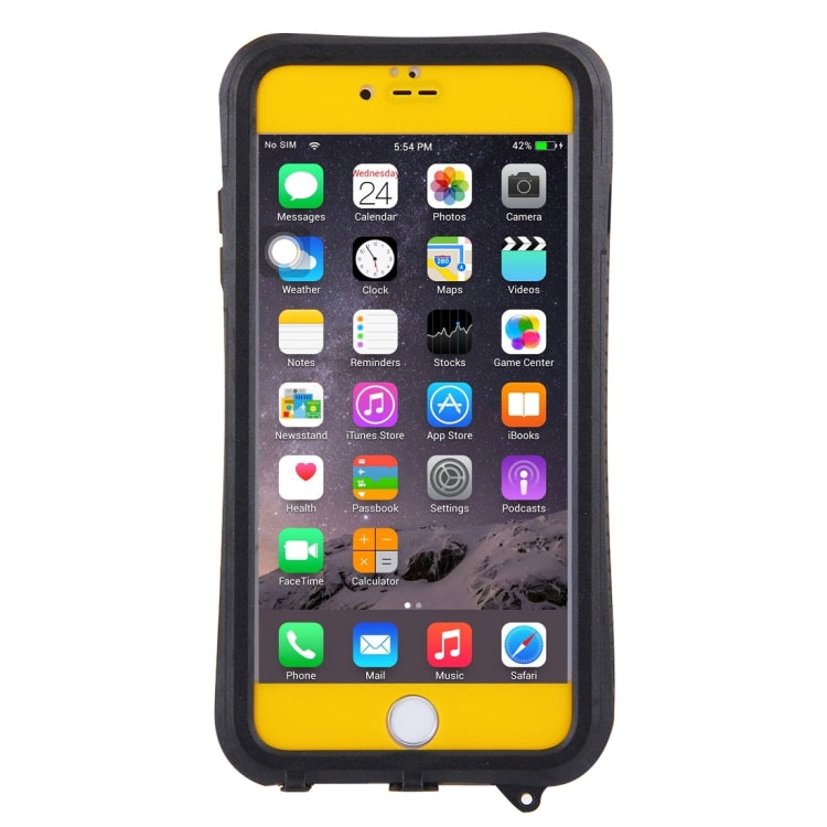 5 in 1 for iPhone 6 & 6s IP68 PC + TPU Sports Waterproof Protective Case with Touch ID Function,Water Resistant Depth: 2M