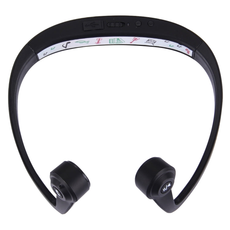 LE-V9 Ear Hook Bone Conduction Bluetooth 4.1 Sports Headphone Headset with Mic