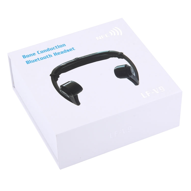 LE-V9 Ear Hook Bone Conduction Bluetooth 4.1 Sports Headphone Headset with Mic