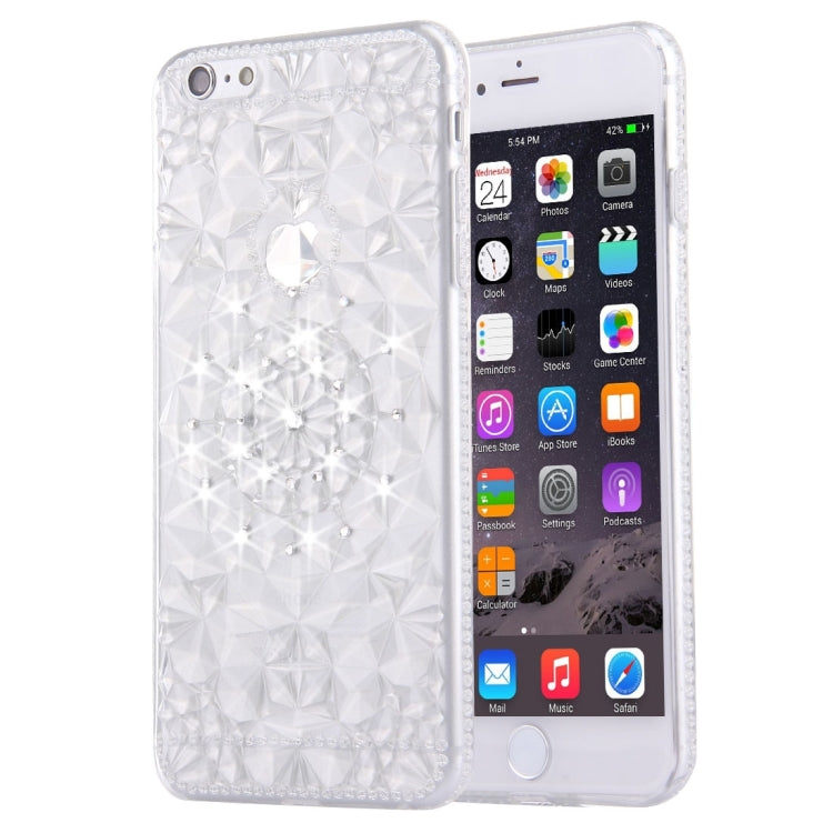 For iPhone 6 & 6s Diamond Encrusted Soft TPU Protective Case Back Cover