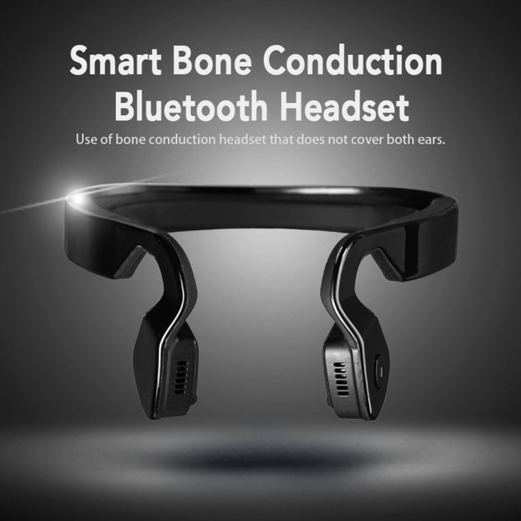 Windshear Ear Hook Bone Conduction Bluetooth V4.0 Headphone Headset with Mic, Support Calling Function