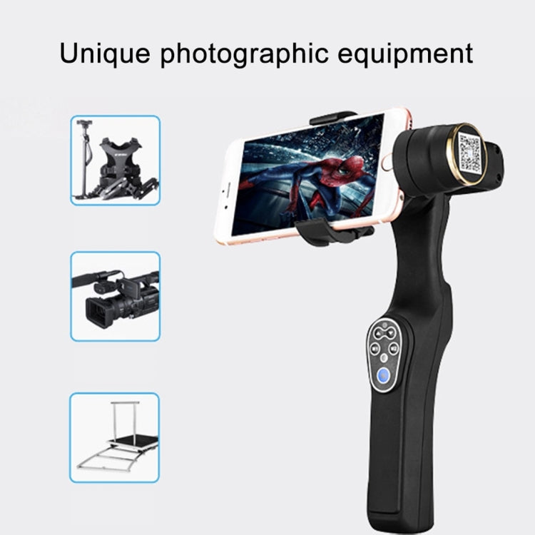 JJ-1 Vibration Reduction Bluetooth Wireless Self-timer Handheld Selfie Monopod Stabilizer Steadicam Smoothee with Body Balance System & Intelligent Balance Position Adjustment Function for Smartphones