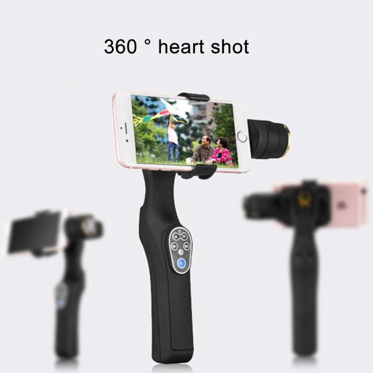 JJ-1 Vibration Reduction Bluetooth Wireless Self-timer Handheld Selfie Monopod Stabilizer Steadicam Smoothee with Body Balance System & Intelligent Balance Position Adjustment Function for Smartphones