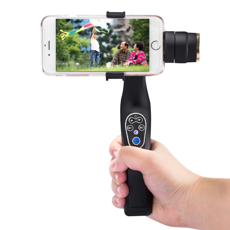 JJ-1 Vibration Reduction Bluetooth Wireless Self-timer Handheld Selfie Monopod Stabilizer Steadicam Smoothee with Body Balance System & Intelligent Balance Position Adjustment Function for Smartphones