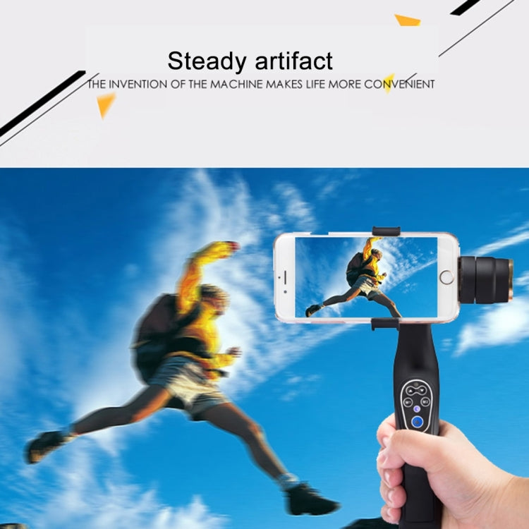 JJ-1 Vibration Reduction Bluetooth Wireless Self-timer Handheld Selfie Monopod Stabilizer Steadicam Smoothee with Body Balance System & Intelligent Balance Position Adjustment Function for Smartphones