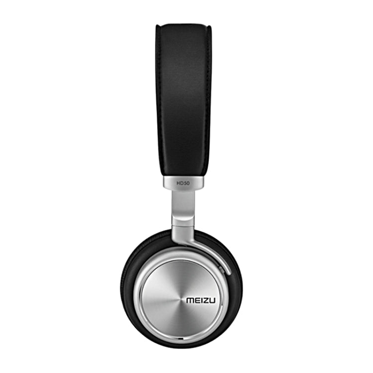 Original Meizu HD50 Stereo Wired Headphone Subwoofer Headset Ear Cup with Metal Body and Artificial Protein Leather Earcap, Equipped with Carrying Bag