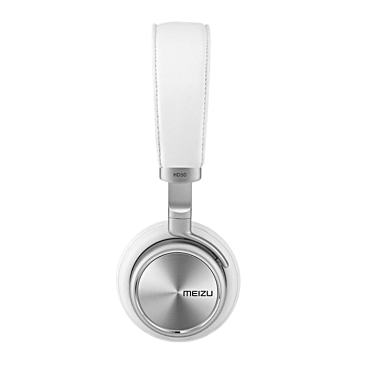 Original Meizu HD50 Stereo Wired Headphone Subwoofer Headset Ear Cup with Metal Body and Artificial Protein Leather Earcap, Equipped with Carrying Bag