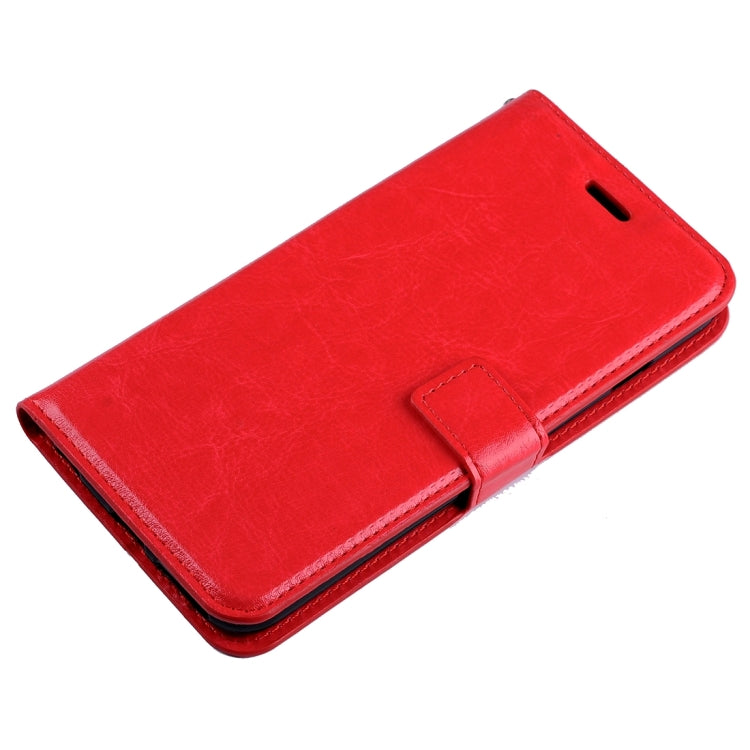 For iPhone 6 & 6s Crazy Horse Texture Horizontal Flip Leather Case with Magnetic Buckle & Holder & Card Slots & Wallet & Photo Frame