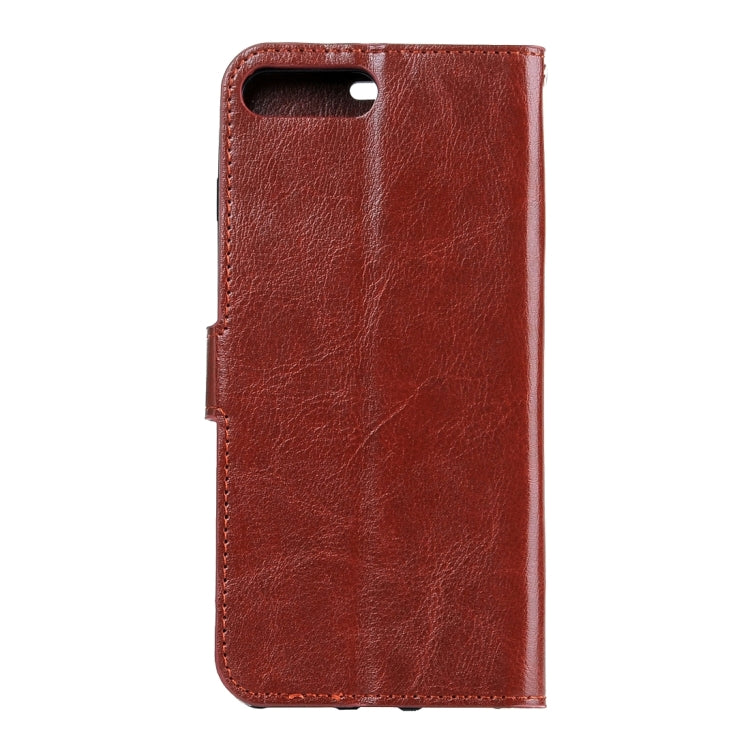 For iPhone 6 & 6s Crazy Horse Texture Horizontal Flip Leather Case with Magnetic Buckle & Holder & Card Slots & Wallet & Photo Frame