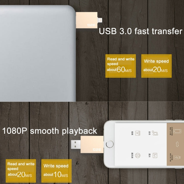 ROCK Apple MFi 32GB 8pin to USB 3.0  Flash Disk Drive for iPhone & iPad & iPod