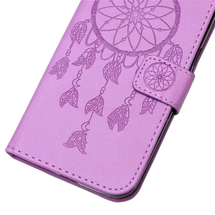 For iPhone 6 & 6s Crazy Horse Texture Half Dream Catcher Horizontal Flip Leather Case with Holder & Card Slots & Wallet & Lanyard